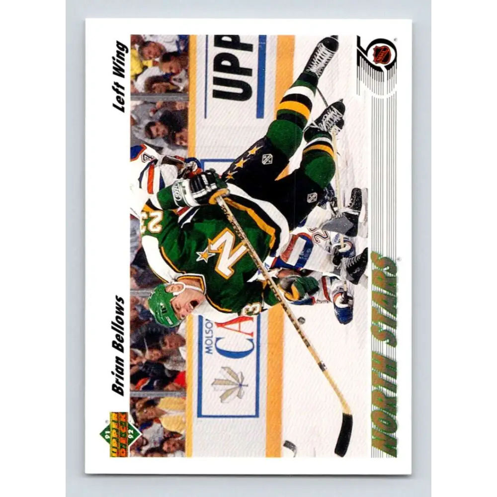 1991-92 Upper Deck #236 Brian Bellows NM-MT Minnesota North Stars Hockey Card Image 1