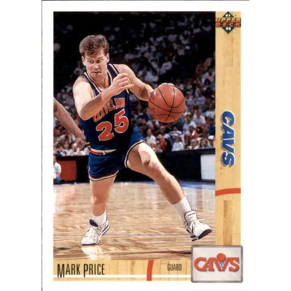 1991-92 Upper Deck #239 Mark Price NM-MT Cleveland Cavaliers Basketball Card Image 1