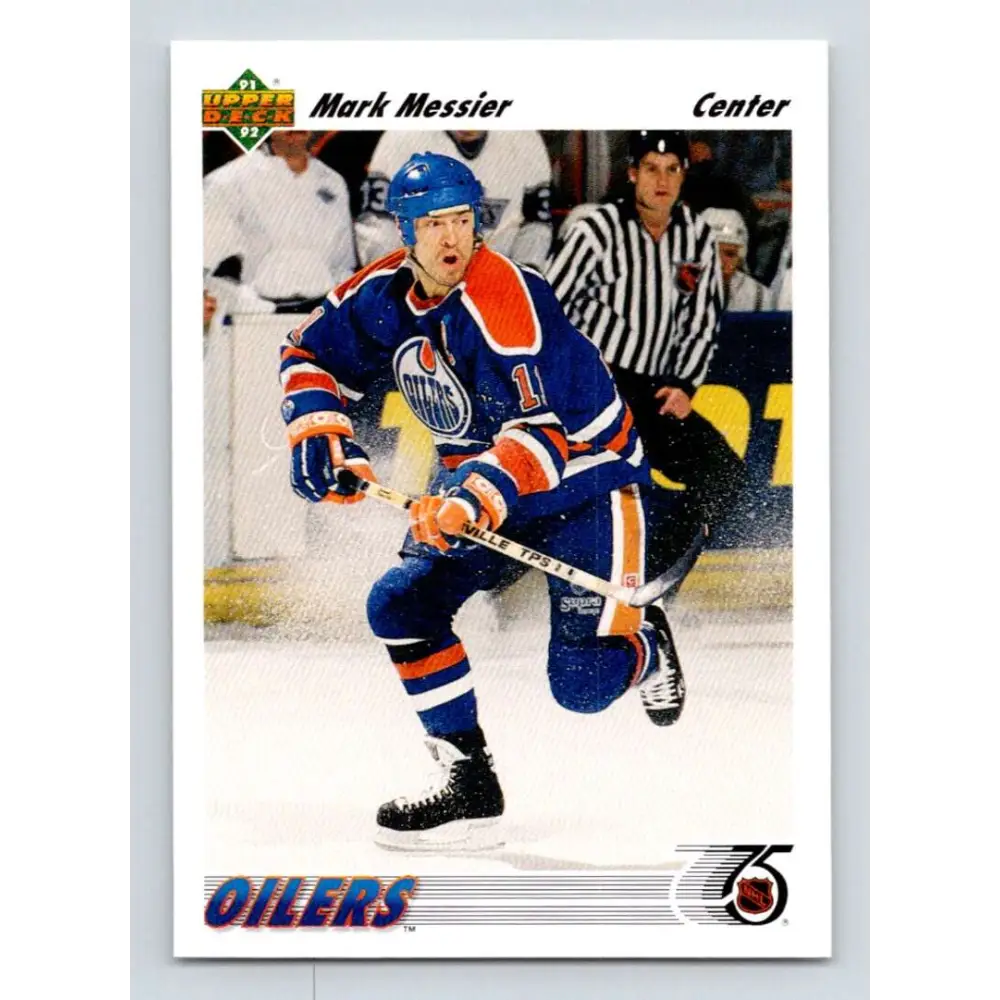 1991-92 Upper Deck #246 Mark Messier NM-MT Hockey Card Image 1