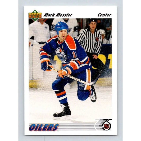 1991-92 Upper Deck #246 Mark Messier NM-MT Hockey Card Image 1