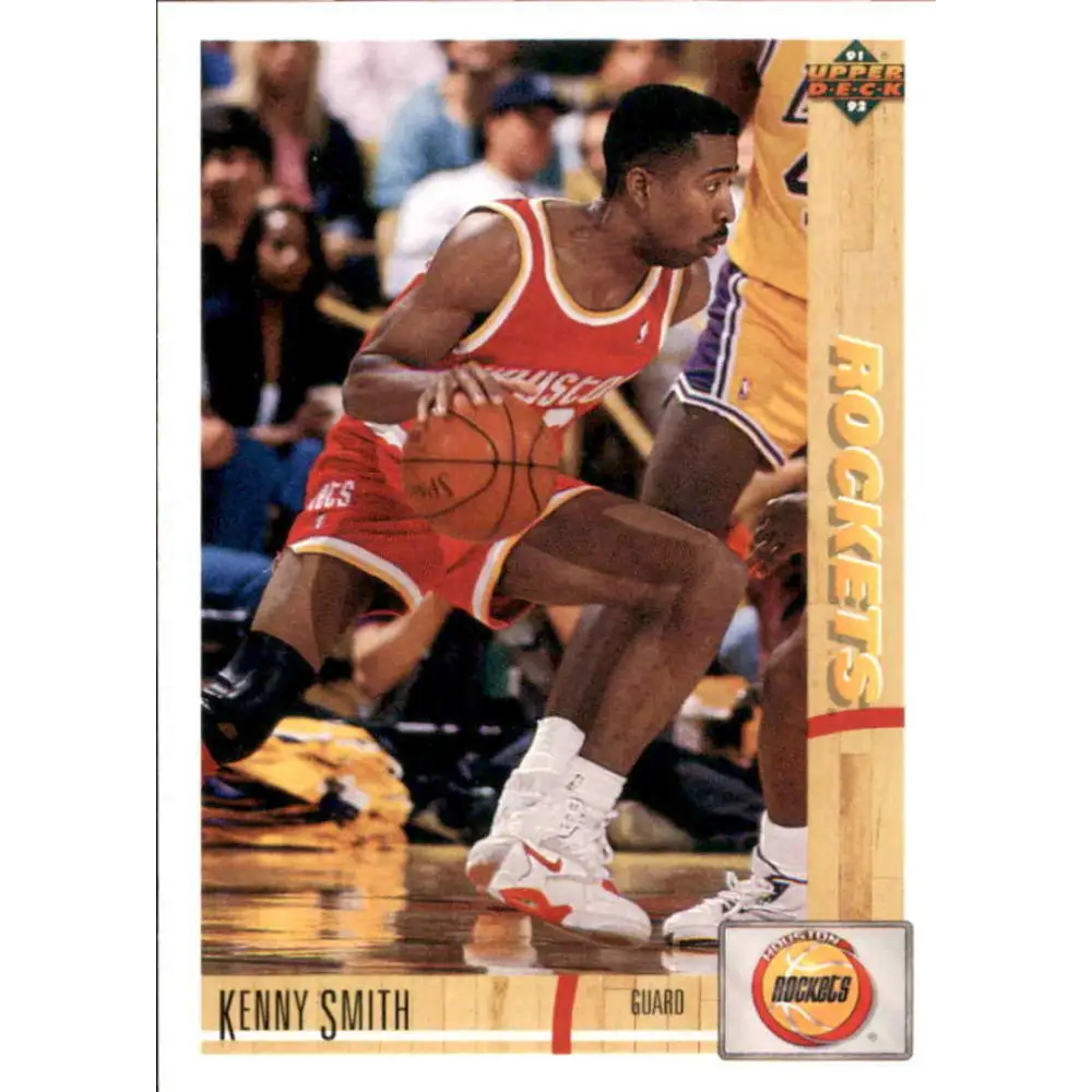 1991-92 Upper Deck #276 Kenny Smith NM-MT Houston Rockets Basketball Card Image 1