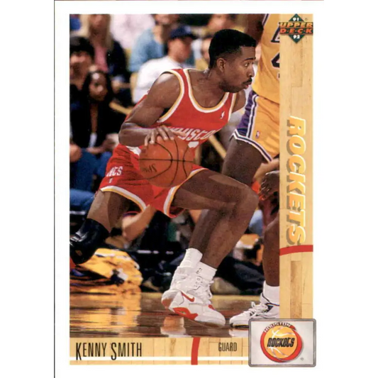 1991-92 Upper Deck #276 Kenny Smith NM-MT Houston Rockets Basketball Card Image 1