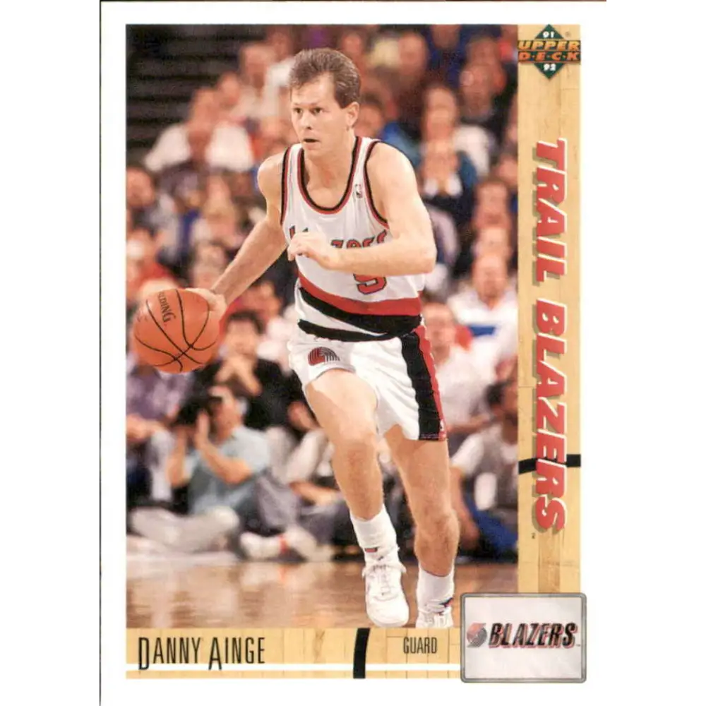1991-92 Upper Deck #279 Danny Ainge NM-MT Portland Trail Blazers Basketball Card Image 1