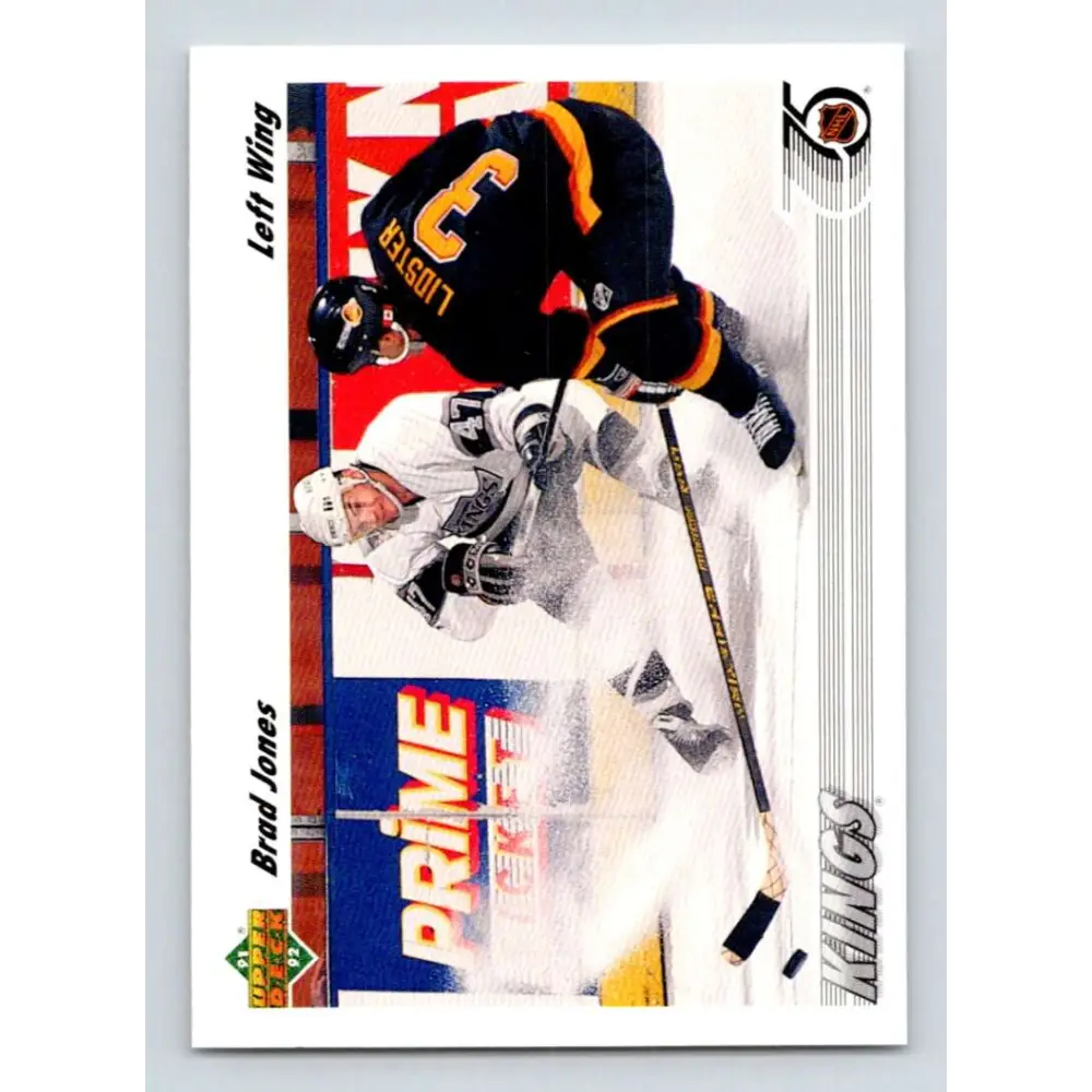 1991-92 Upper Deck #304 Brad Jones NM-MT Hockey Card Image 1