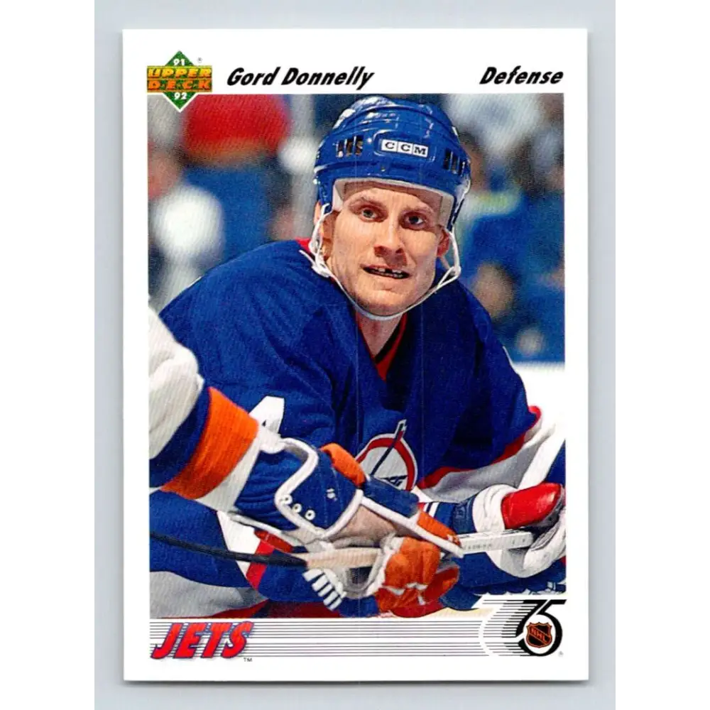1991-92 Upper Deck #305 Gord Donnelly NM-MT Buffalo Sabres Hockey Card Image 1