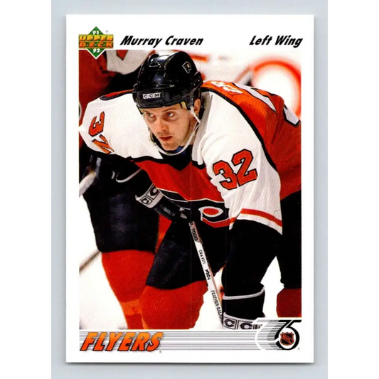 1991-92 Upper Deck #306 Murray Craven NM-MT Hockey Card Image 1