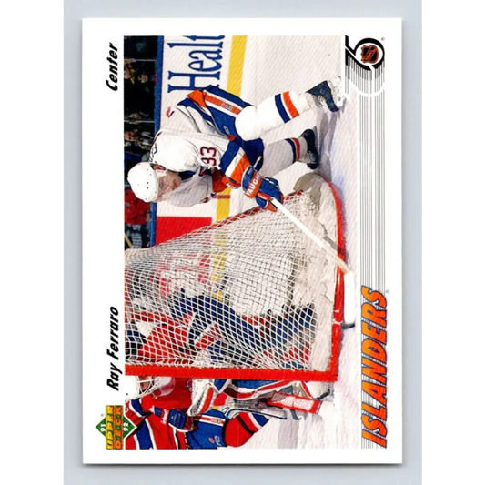 1991-92 Upper Deck #311 Ray Ferraro NM-MT New York Islanders Hockey Card Image 1