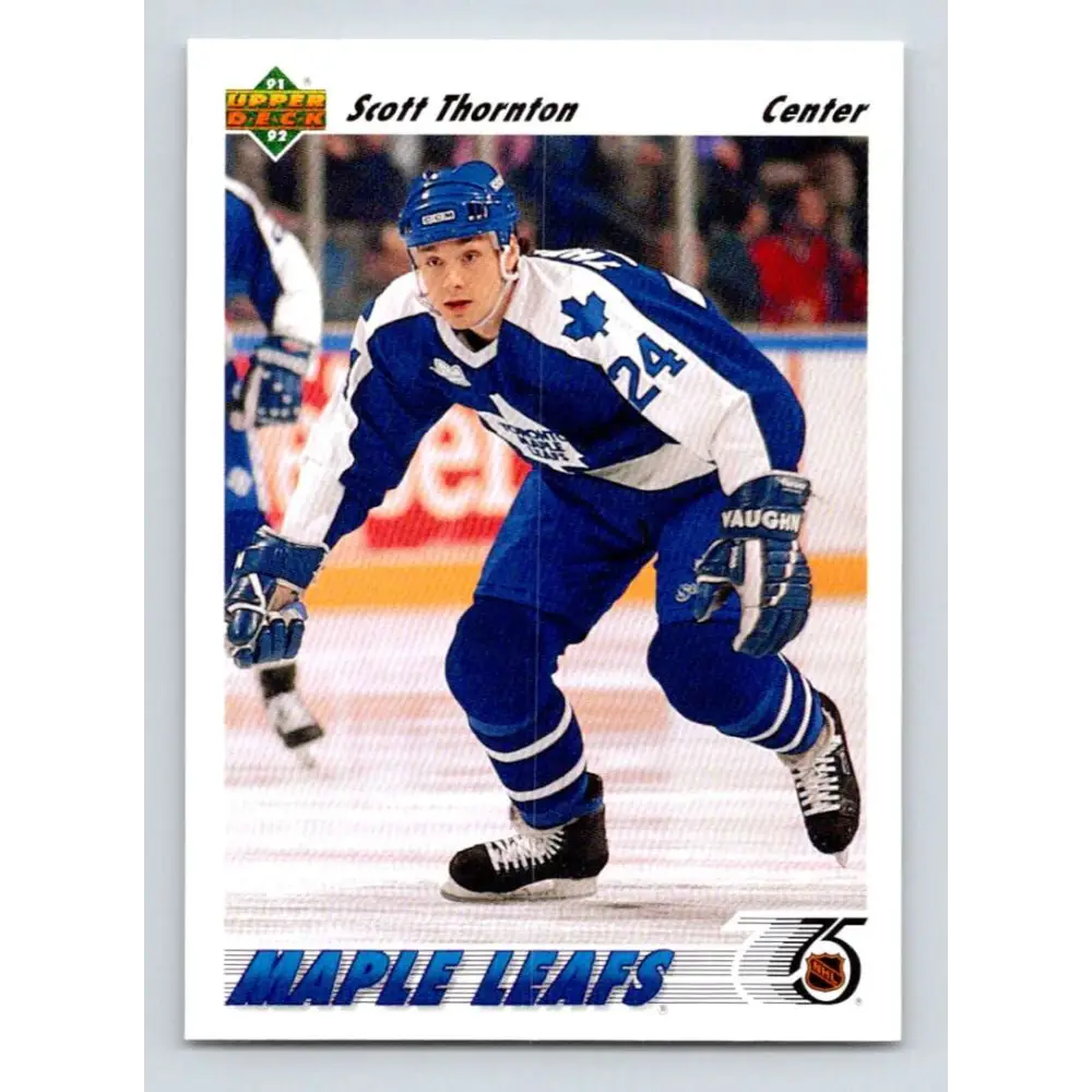 1991-92 Upper Deck #353 Scott Thornton NM-MT Hockey Card Image 1