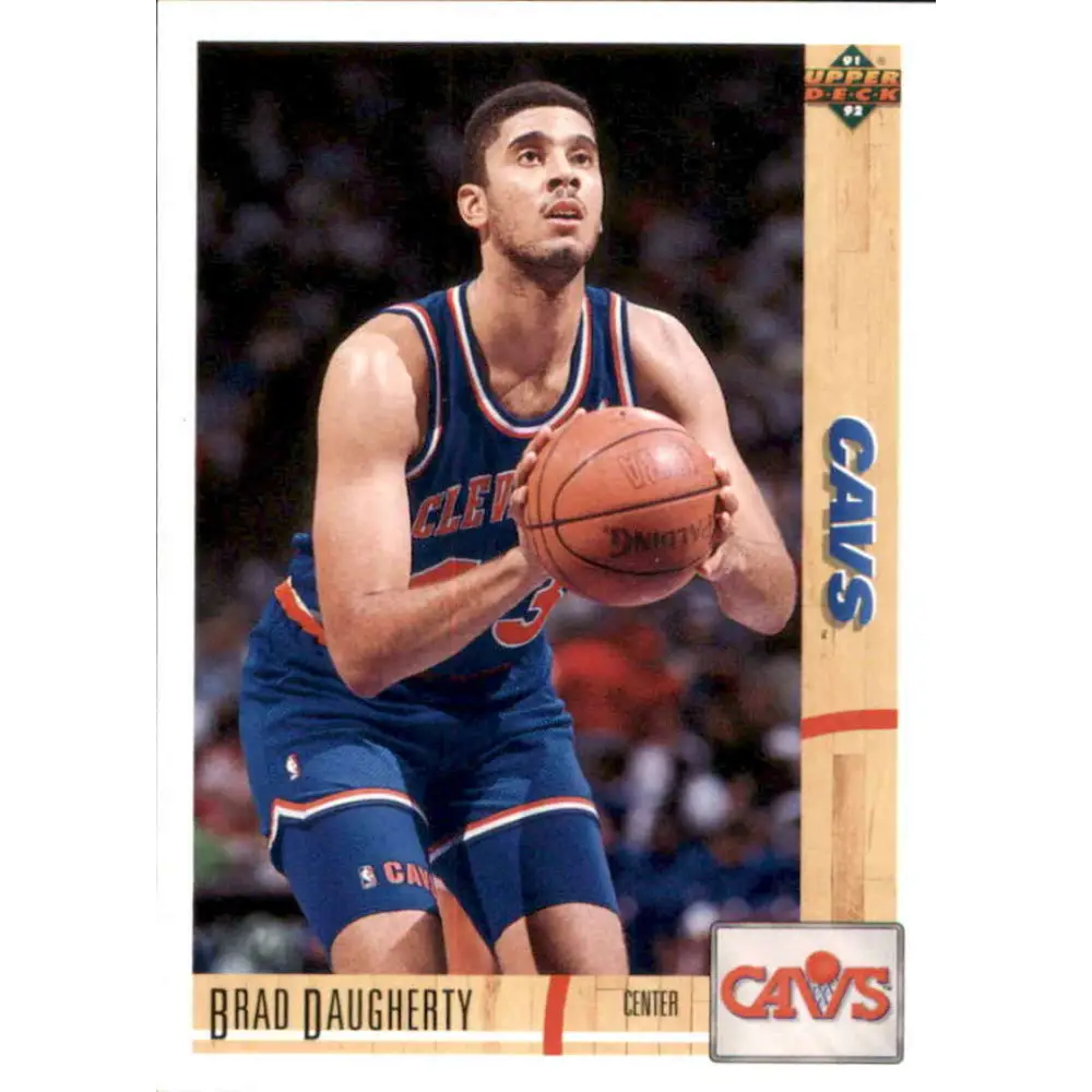 1991-92 Upper Deck #364 Brad Daugherty NM-MT Cleveland Cavaliers Basketball Card Image 1