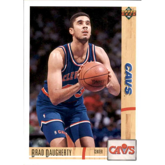 1991-92 Upper Deck #364 Brad Daugherty NM-MT Cleveland Cavaliers Basketball Card Image 1