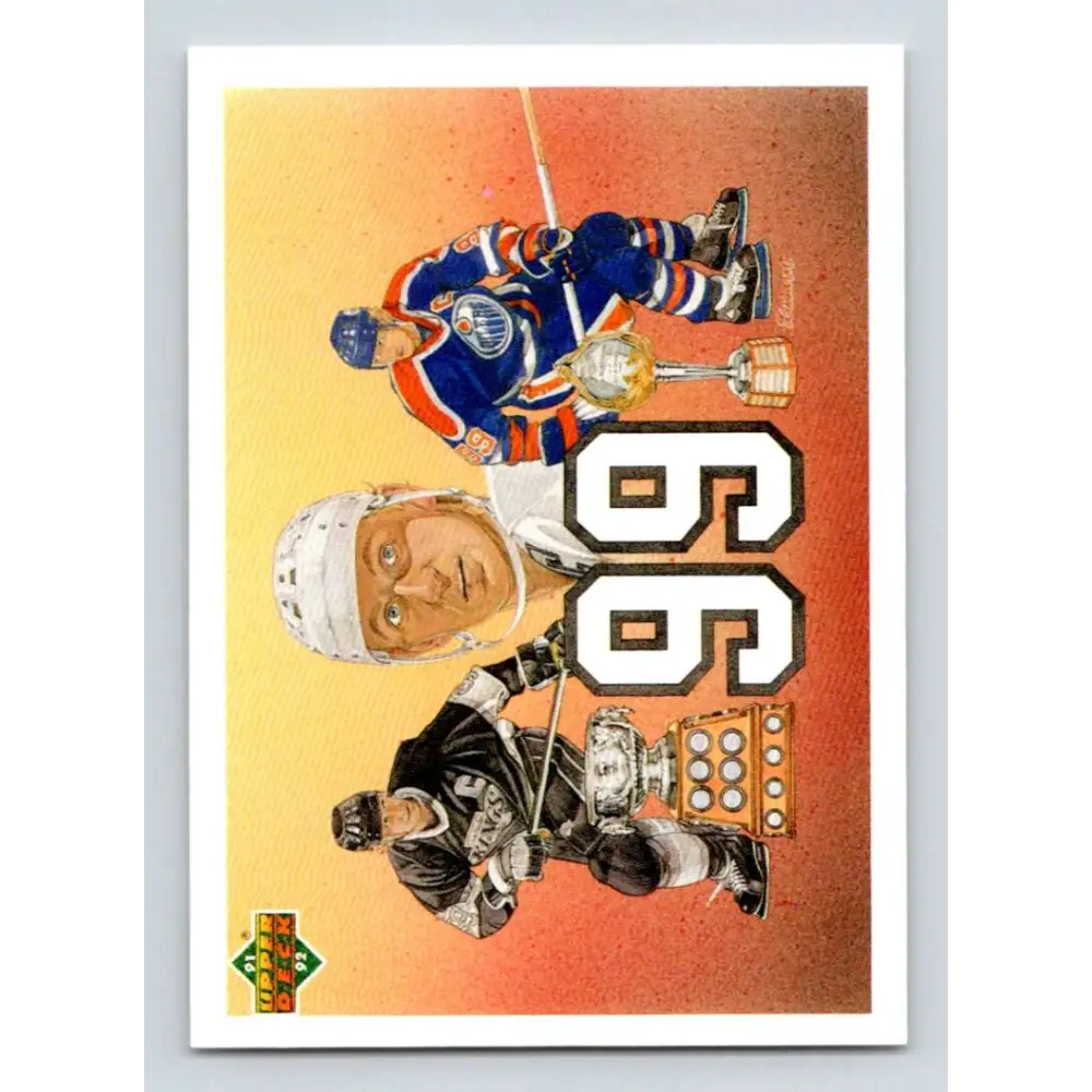 1991-92 Upper Deck #38 Wayne Gretzky NM-MT Los Angeles Kings Hockey Card Image 1