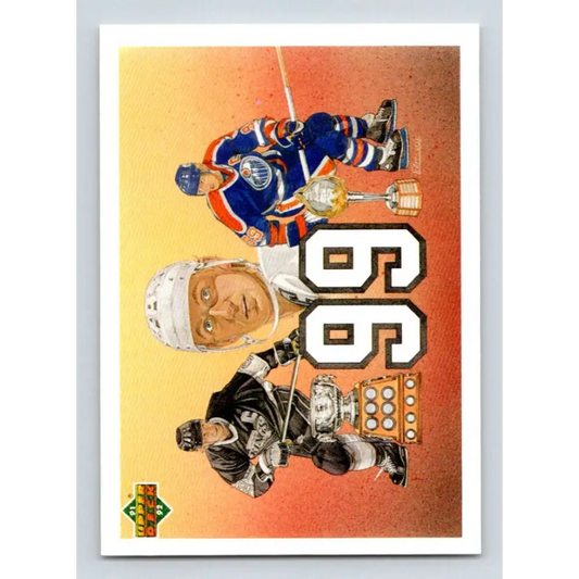 1991-92 Upper Deck #38 Wayne Gretzky NM-MT Los Angeles Kings Hockey Card Image 1