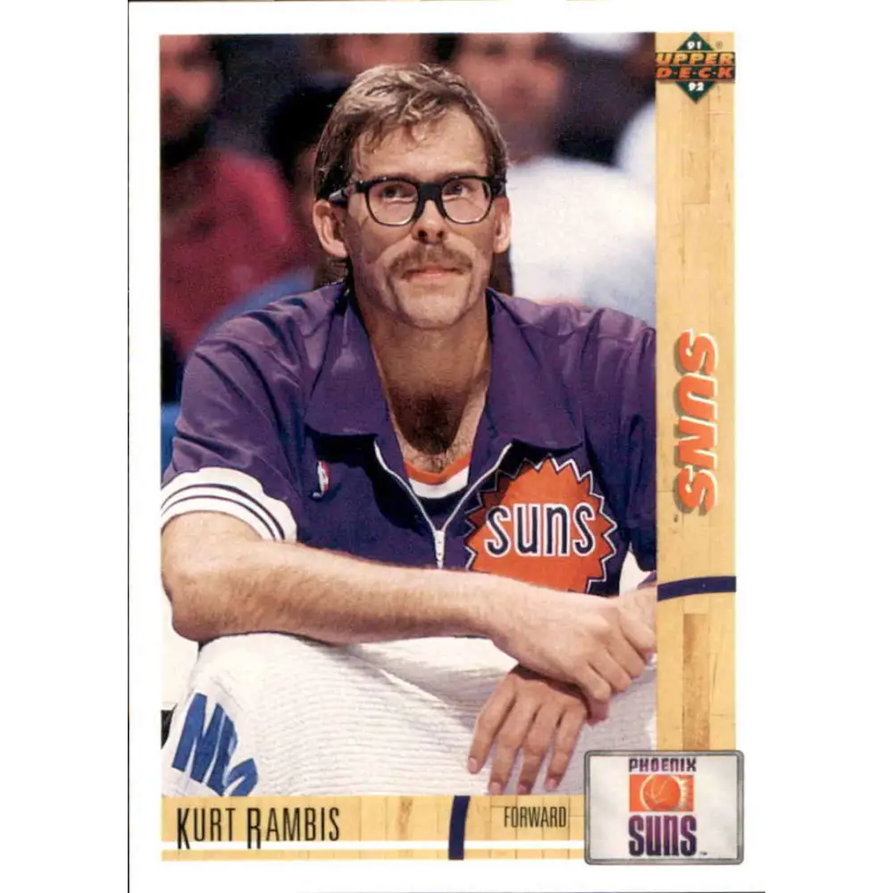 1991-92 Upper Deck #391 Kurt Rambis NM-MT Phoenix Suns Basketball Card Image 1