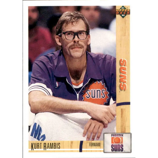 1991-92 Upper Deck #391 Kurt Rambis NM-MT Phoenix Suns Basketball Card Image 1