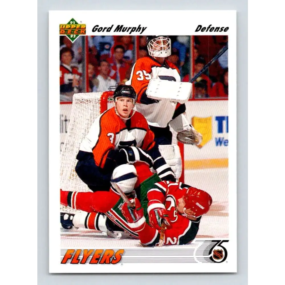 1991-92 Upper Deck #392 Gord Murphy NM-MT Hockey Card Image 1