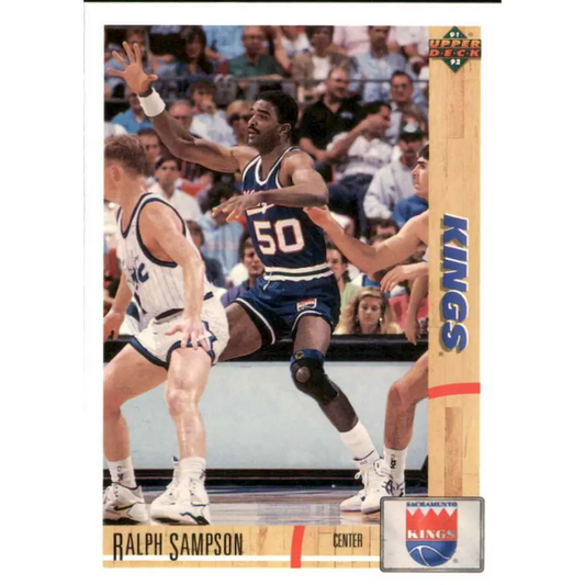 1991-92 Upper Deck #397 Ralph Sampson NM-MT Washington Bullets Basketball Card Image 1