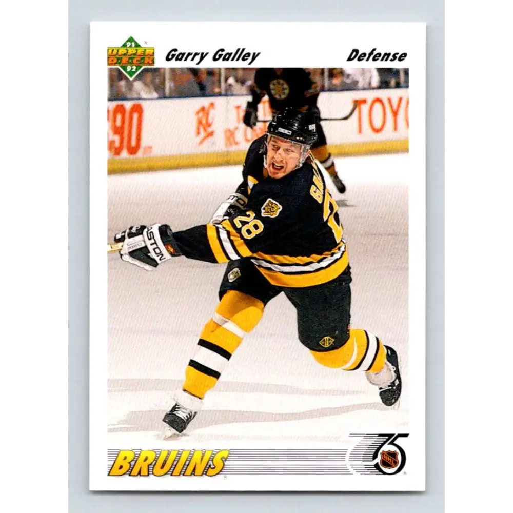 1991-92 Upper Deck #439 Garry Galley NM-MT Hockey Card Image 1