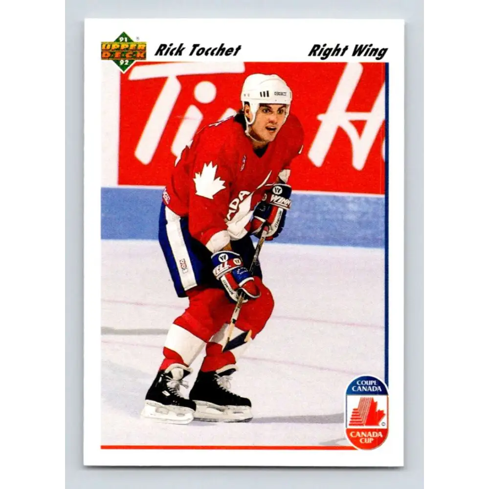 1991-92 Upper Deck #503 Rick Tocchet NM-MT Hockey Card  Image 1