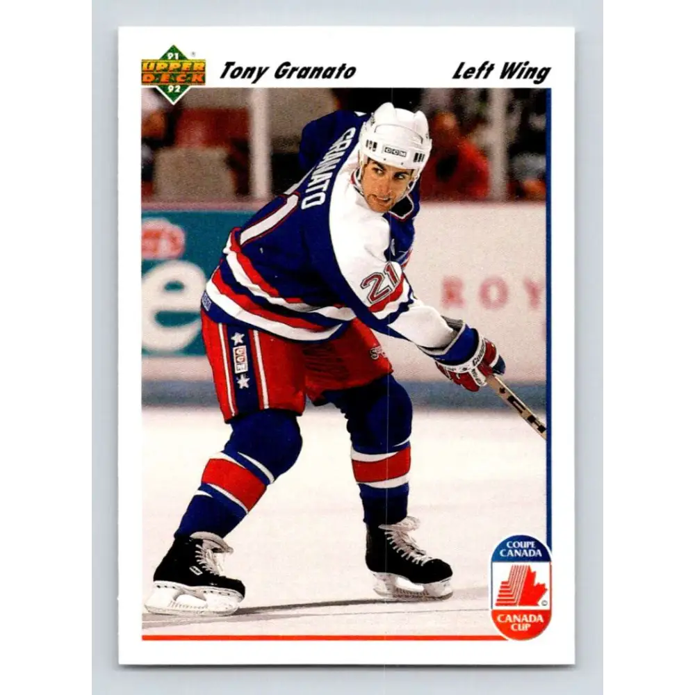 1991-92 Upper Deck #508 Tony Granato NM-MT Los Angeles Kings Hockey Card  Image 1