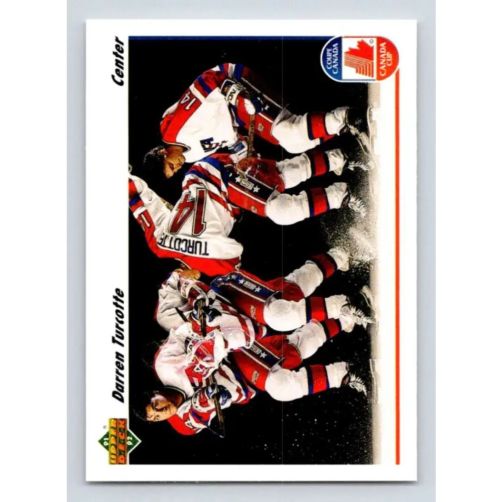 1991-92 Upper Deck #513 Darren Turcotte NM-MT New York Rangers Hockey Card Image 1