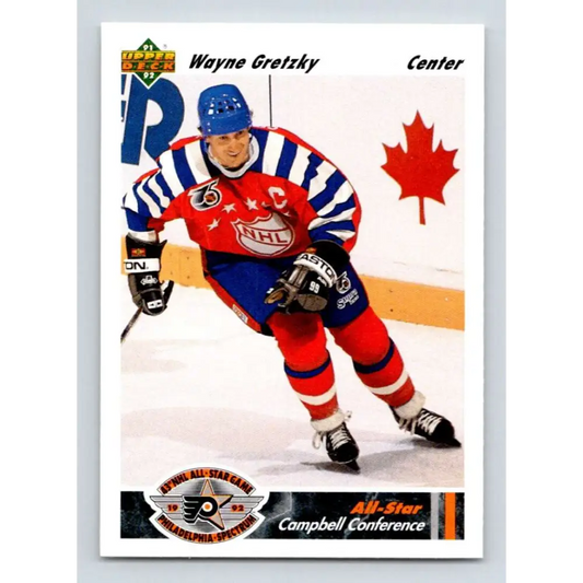 1991-92 Upper Deck #621 Wayne Gretzky NM-MT Los Angeles Kings Hockey Card  Image 1