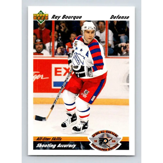 1991-92 Upper Deck #633 Ray Bourque NM-MT Boston Bruins Hockey Card  Image 1