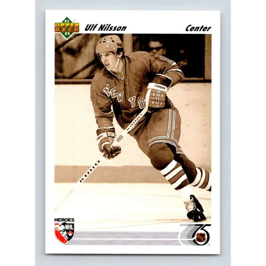 1991-92 Upper Deck #643 Ulf Nilsson NM-MT Hockey Card  Image 1