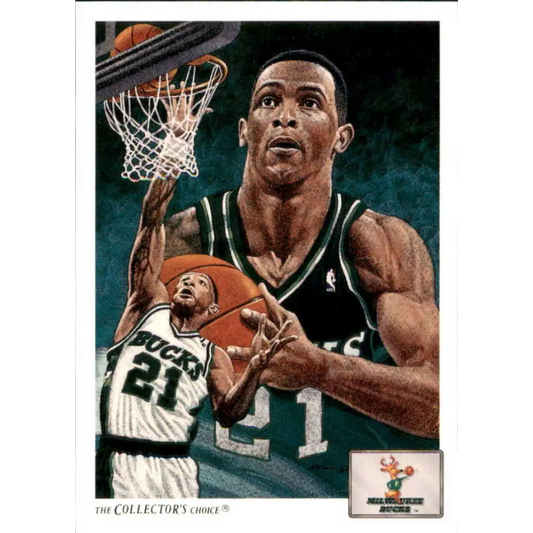 1991-92 Upper Deck #73 Alvin Robertson TC NM-MT Milwaukee Bucks Basketball Card Image 1