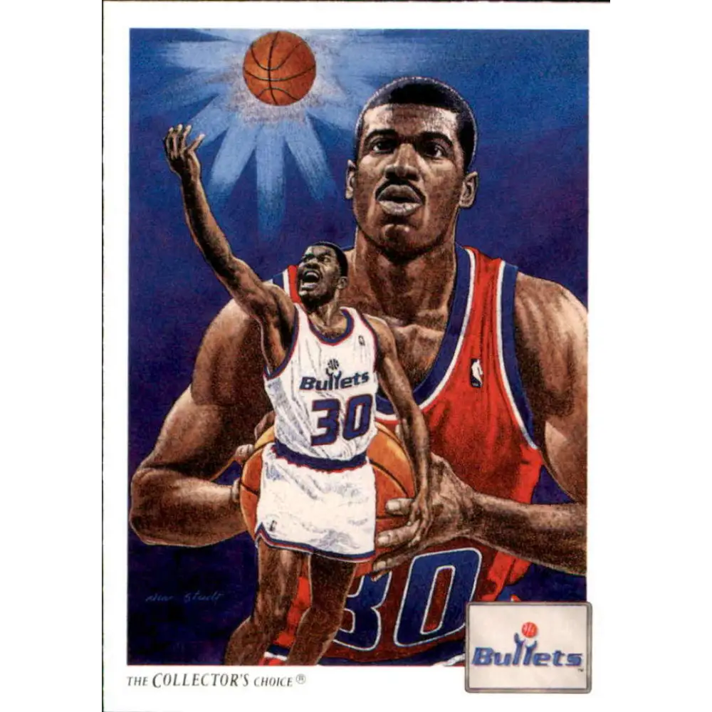 1991-92 Upper Deck #74 Bernard King TC NM-MT Washington Bullets Basketball Card Image 1