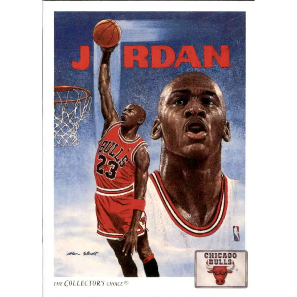 1991-92 Upper Deck #75 Michael Jordan TC NM-MT Chicago Bulls Basketball Card Image 1