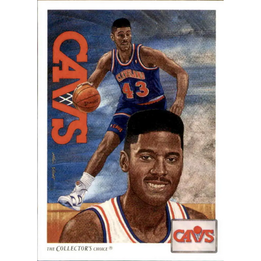 1991-92 Upper Deck #76 Brad Daugherty TC NM-MT Cleveland Cavaliers Basketball Card Image 1