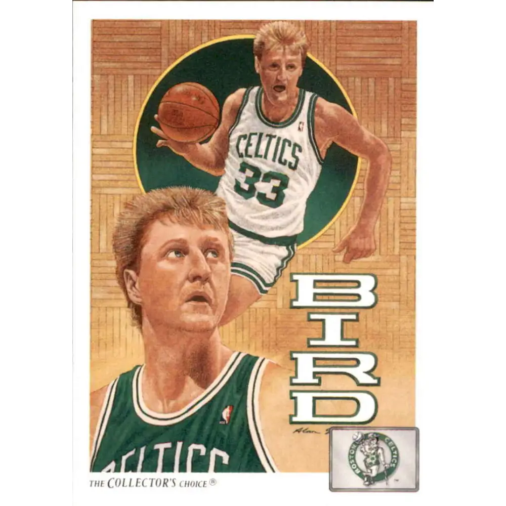 1991-92 Upper Deck #77 Larry Bird TC NM-MT Boston Celtics Basketball Card Image 1