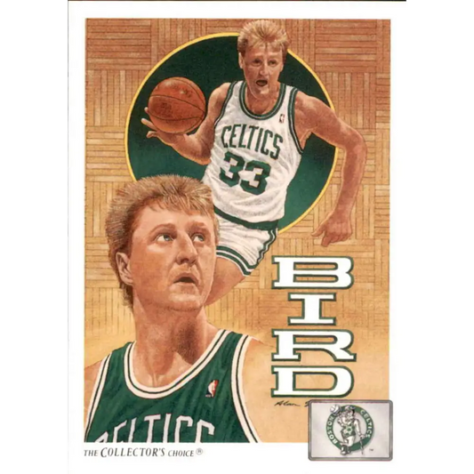 1991-92 Upper Deck #77 Larry Bird TC NM-MT Boston Celtics Basketball Card Image 1