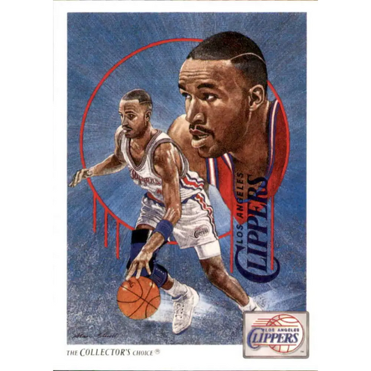 1991-92 Upper Deck #78 Ron Harper TC NM-MT Los Angeles Clippers Basketball Card Image 1