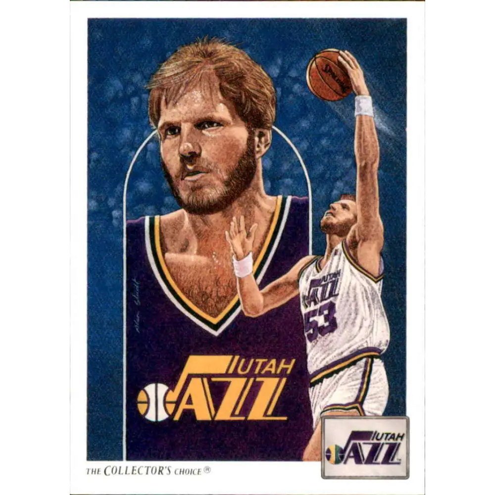 1991-92 Upper Deck #82 Mark Eaton TC NM-MT Utah Jazz Basketball Card Image 1