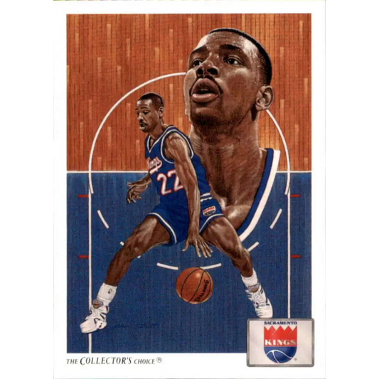 1991-92 Upper Deck #83 Lionel Simmons TC NM-MT Sacramento Kings Basketball Card Image 1