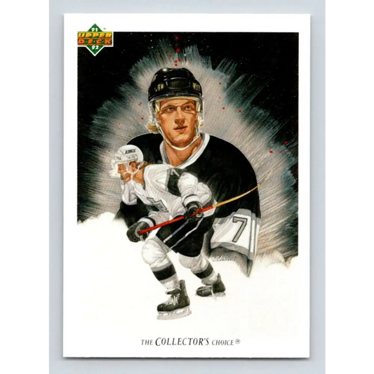 1991-92 Upper Deck #85 Tomas Sandstrom NM-MT Los Angeles Kings Hockey Card Image 1