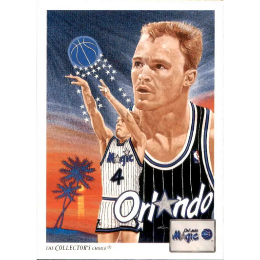 1991-92 Upper Deck #86 Scott Skiles TC NM-MT Orlando Magic Basketball Card Image 1