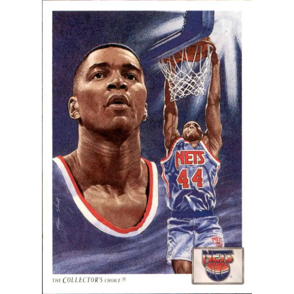 1991-92 Upper Deck #88 Derrick Coleman TC NM-MT New Jersey Nets Basketball Card Image 1