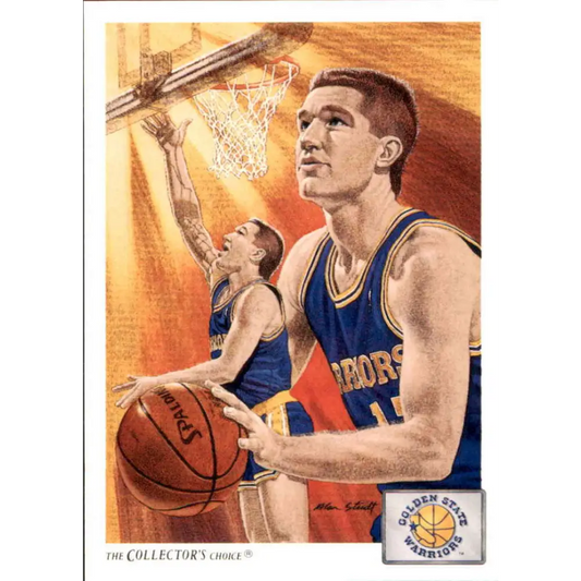 1991-92 Upper Deck #99 Chris Mullin TC NM-MT Golden State Warriors Basketball Card Image 1