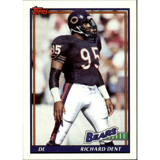 1991 Topps #173 Richard Dent NM-MT Chicago Bears Football Card  Image 1