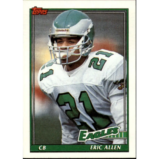 1991 Topps #201 Eric Allen NM-MT Philadelphia Eagles Football Card  Image 1