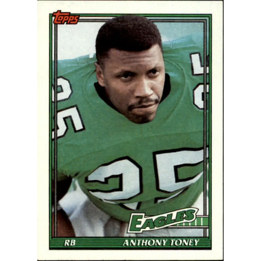 1991 Topps #202 Anthony Toney NM-MT Philadelphia Eagles Football Card  Image 1