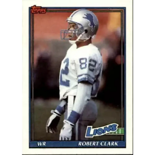 1991 Topps #405 Robert Clark NM-MT Detroit Lions Football Card  Image 1