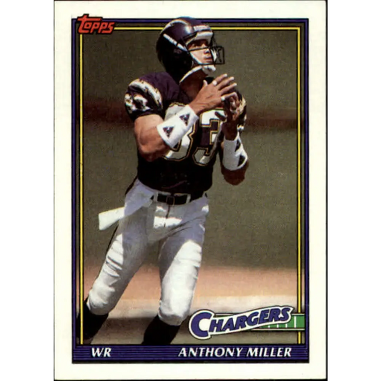 1991 Topps #422 Anthony Miller NM-MT San Diego Chargers Football Card  Image 1