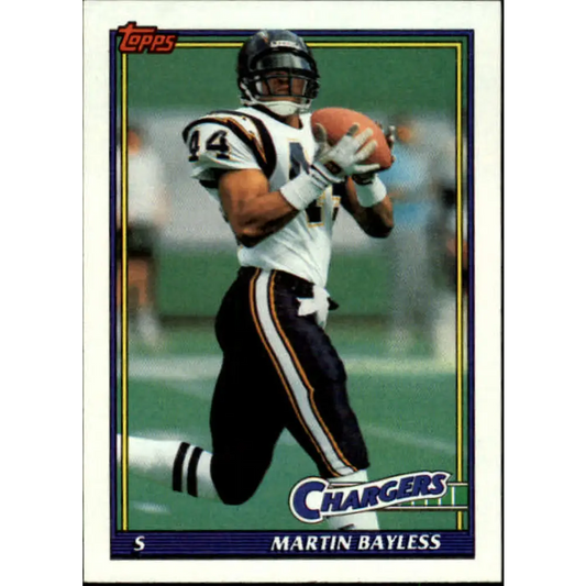 1991 Topps #430 Martin Bayless NM-MT San Diego Chargers Football Card  Image 1