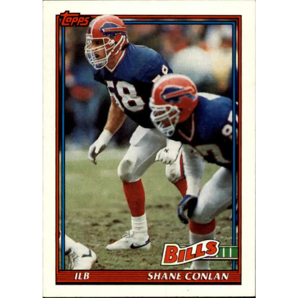 1991 Topps #44 Shane Conlan NM-MT Buffalo Bills Football Card  Image 1
