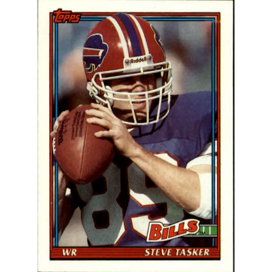 1991 Topps #45 Steve Tasker NM-MT Buffalo Bills Football Card  Image 1