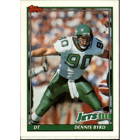 1991 Topps #473 Jim Sweeney NM-MT New York Jets Football Card  Image 1