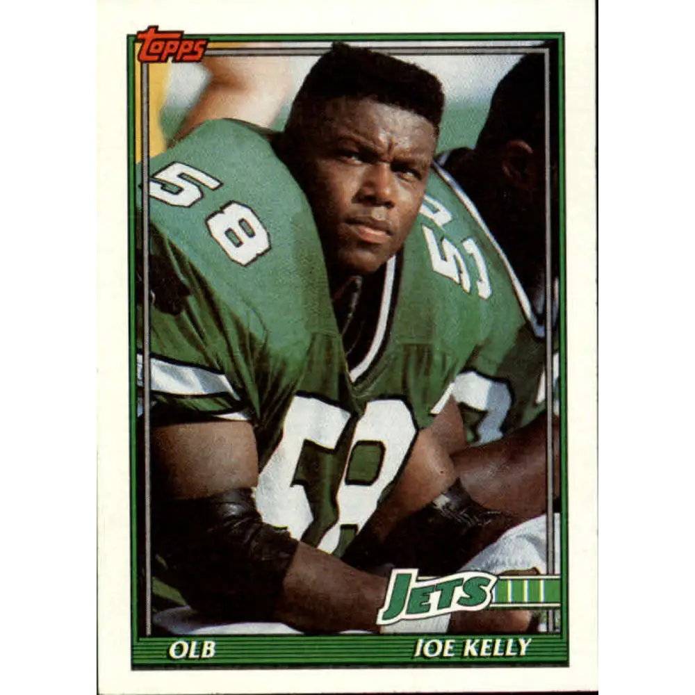 1991 Topps #475 Joe Kelly NM-MT New York Jets Football Card  Image 1